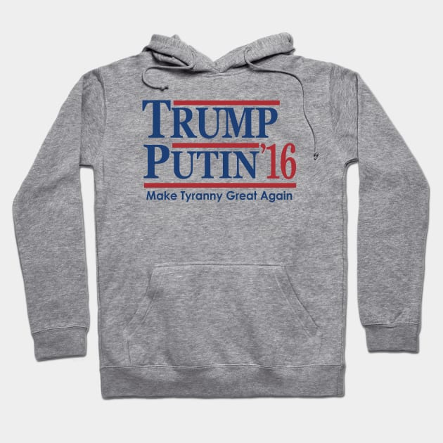 Trump Putin 2016 Hoodie by Etopix